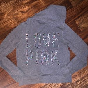 Victoria Secret Pink Zip Up Hoodie